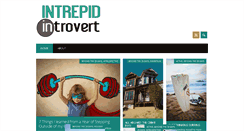 Desktop Screenshot of intrepidintrovert.com